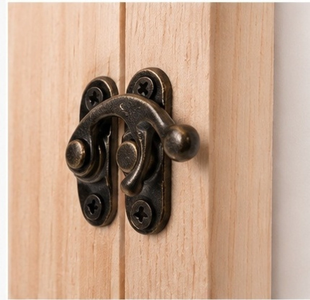 Baby Nursery Vase - Rustic Wood Fairy Door Outlet Cover