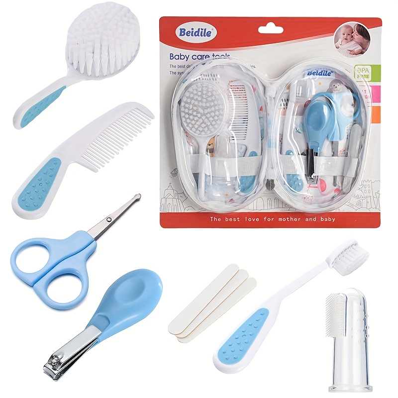 Baby Nursery Kit - 9pcs/set Baby Healthcare & Grooming Kit