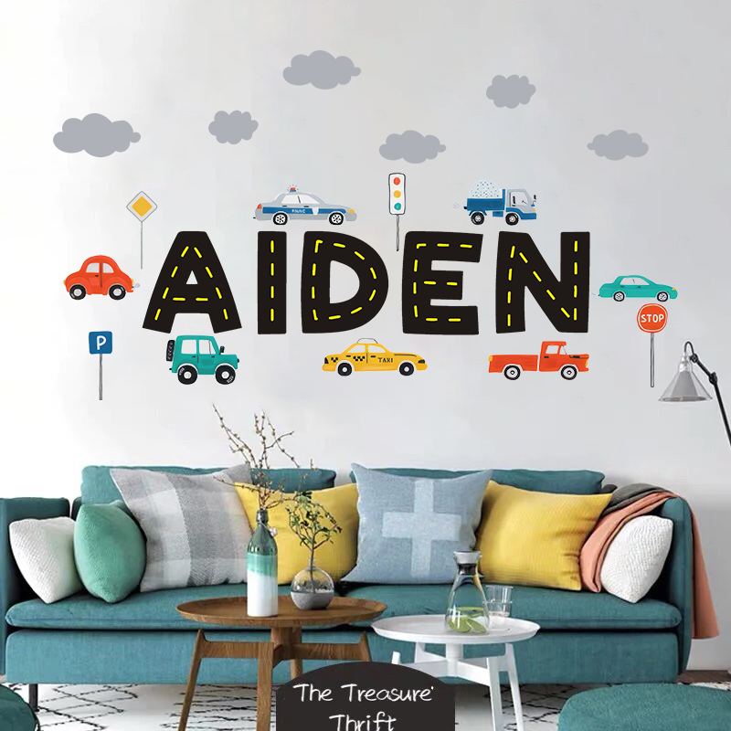 Custom Name Construction Vehic - Baby Nursery Package review and price