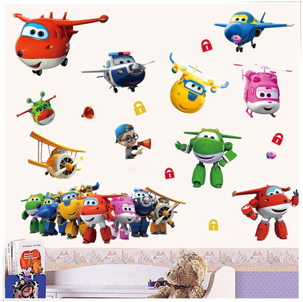 Hot Cartoon Super Wings Deform - Baby Nursery Package review and price