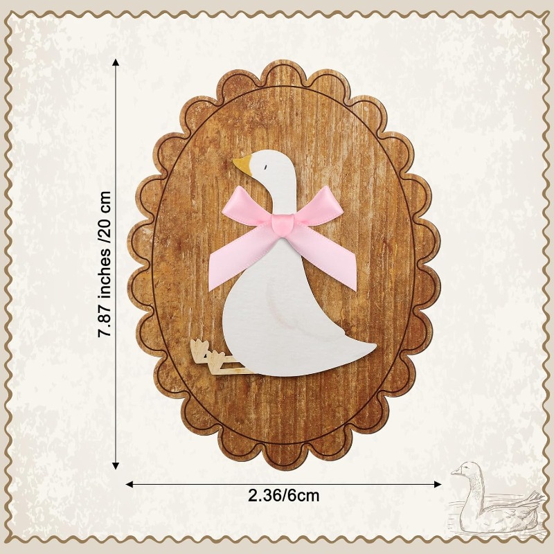 Whimsical Vintage Wooden Goose - Baby Nursery Vintage Decor review and price