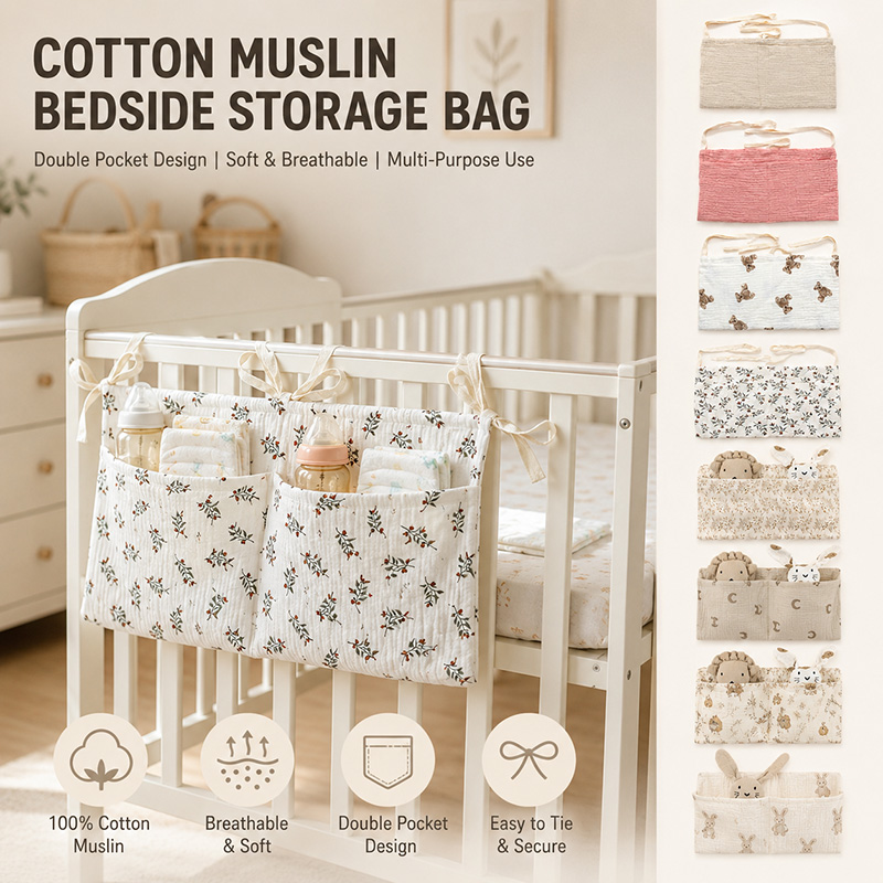 Muslin Baby Crib Organizer Cot - Baby Nursery Organization Ideas review and price