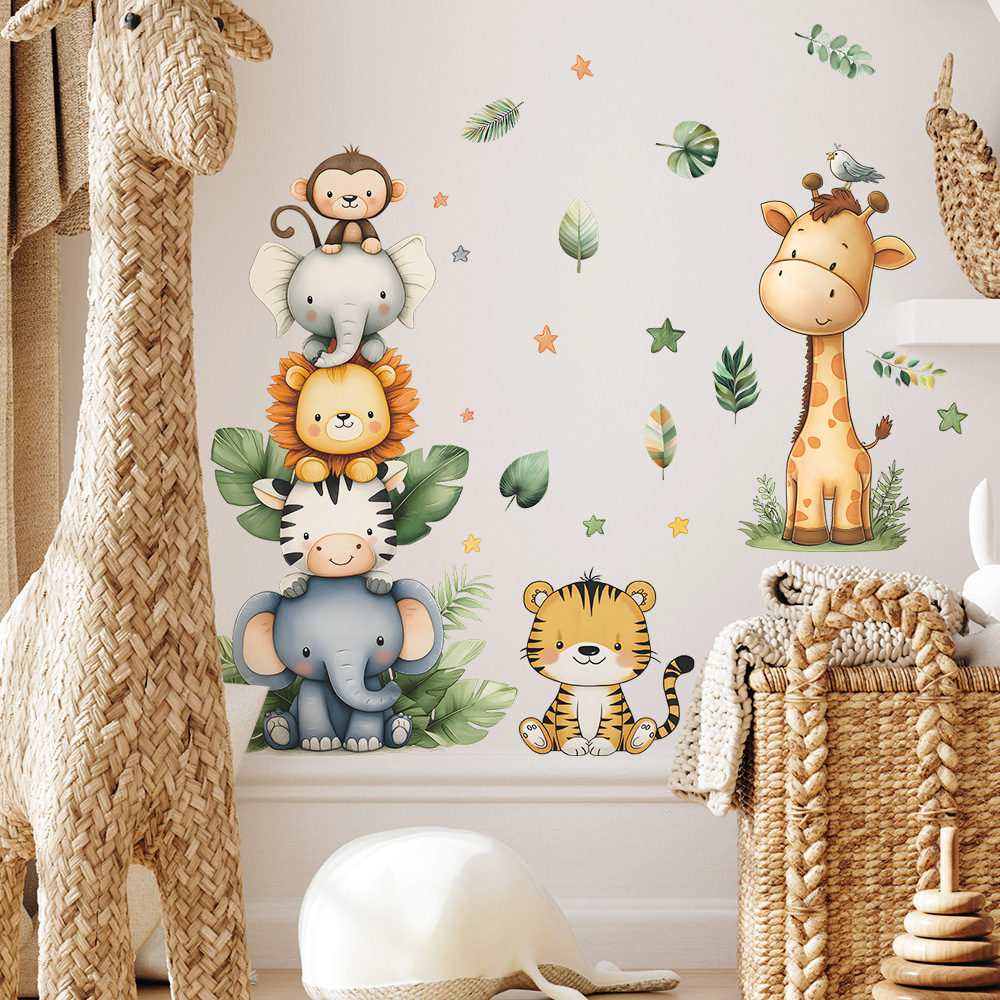 Boho Forest Animals Wall Stick - Baby Nursery Vinyl review and price