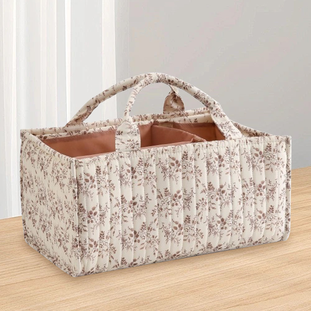 Floral Nursery Storage Basket  - Baby Nursery Essentials review and price