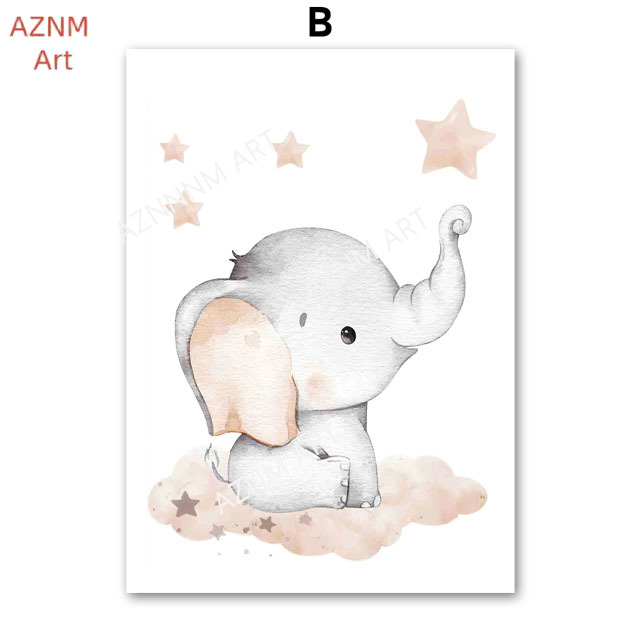 Elephant Balloon Rainbow Moon  - Baby Nursery Things review and price