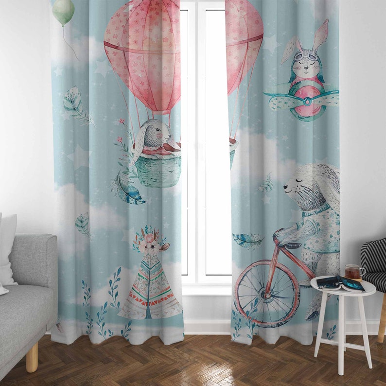 Little Bunny Nursery Curtain K - Baby Nursery Blackout Curtains review and price