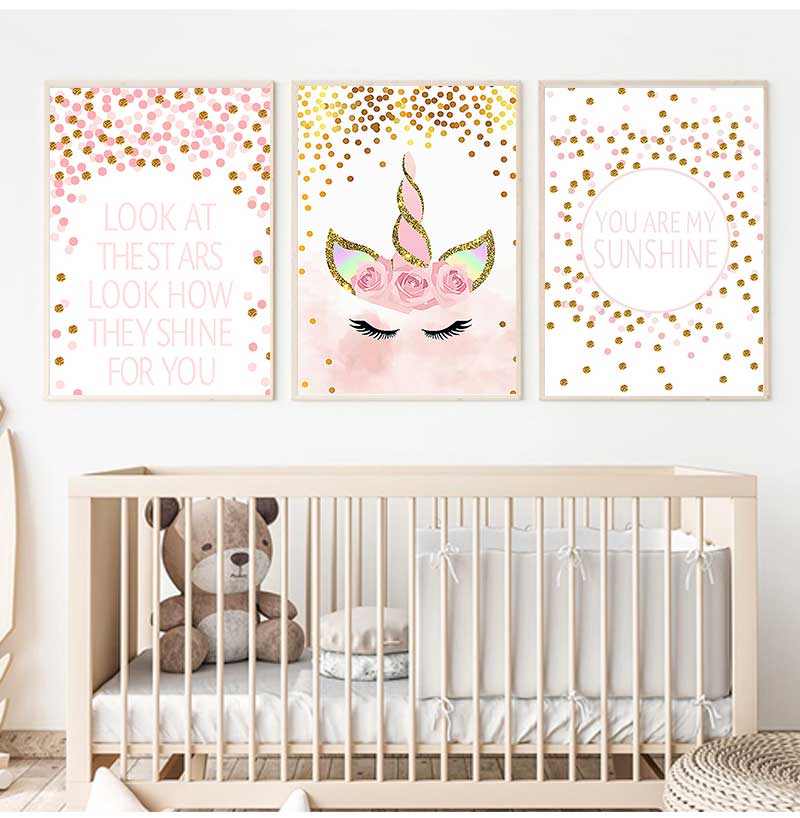 Decorative Picture Baby Girl B - Baby Nursery Quotes review and price
