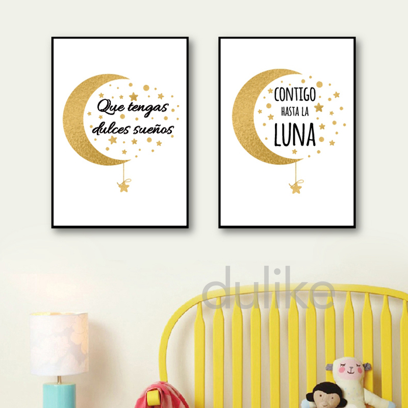 Spanish Kids Bedroom Art Decor - Baby Nursery Quotes review and price