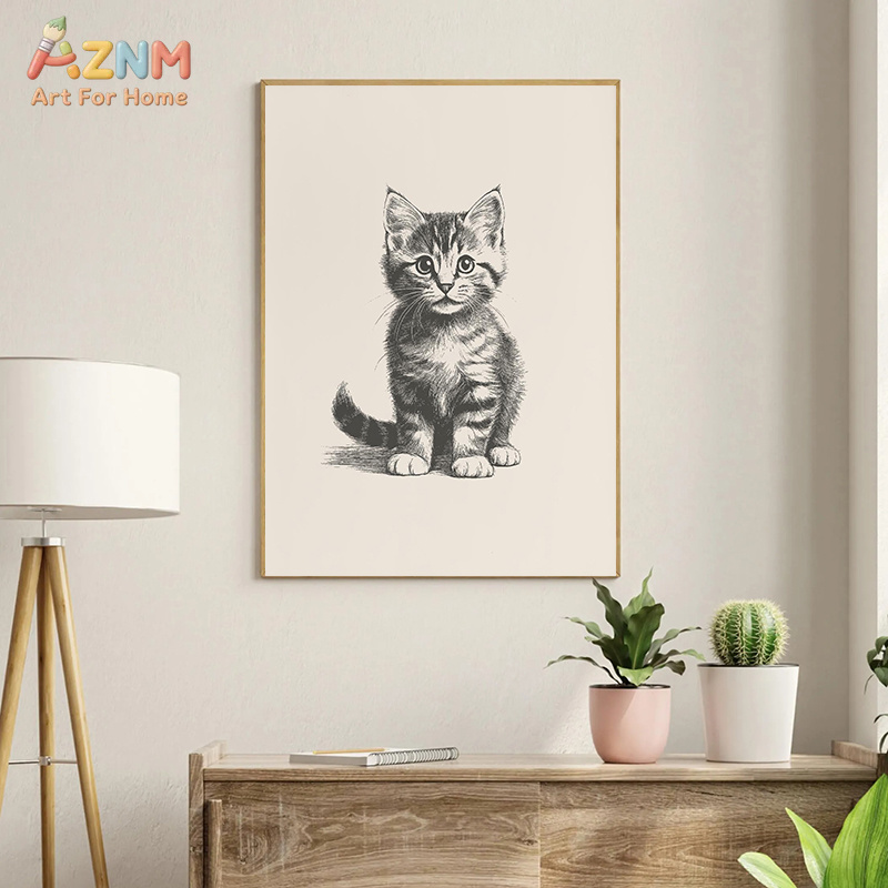 AZNM Vintage Sketch Baby Anima - Baby Nursery Vintage Decor review and price
