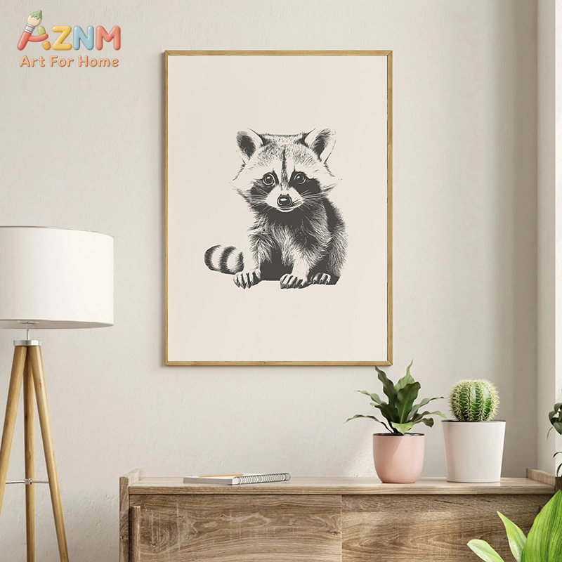AZNM Vintage Sketch Baby Anima - Baby Nursery Vintage Decor review and price