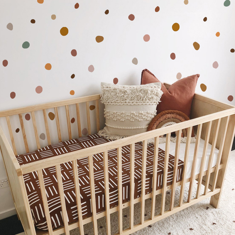 Boho Nursery Polka Dot Creativ - Baby Nursery Vintage Decor review and price