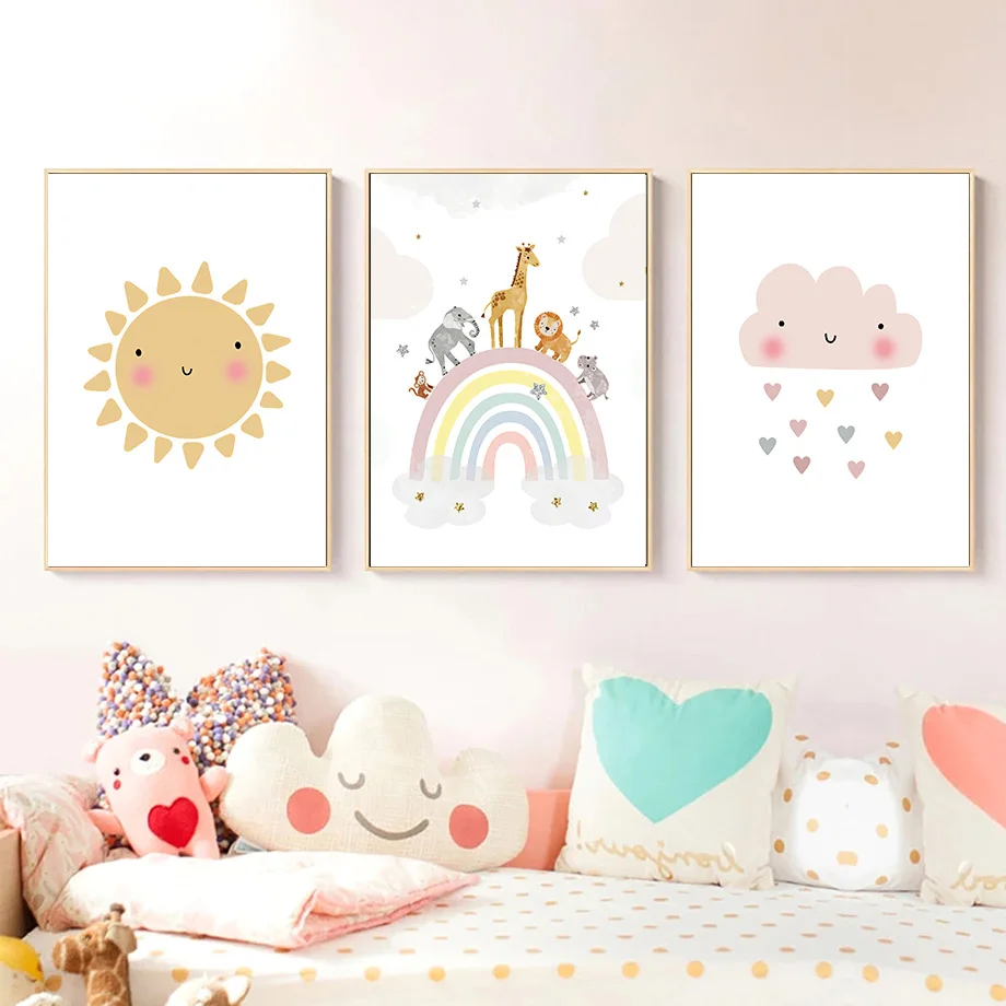 Giraffe Elephant Hot Balloon S - Baby Nursery Kids review and price