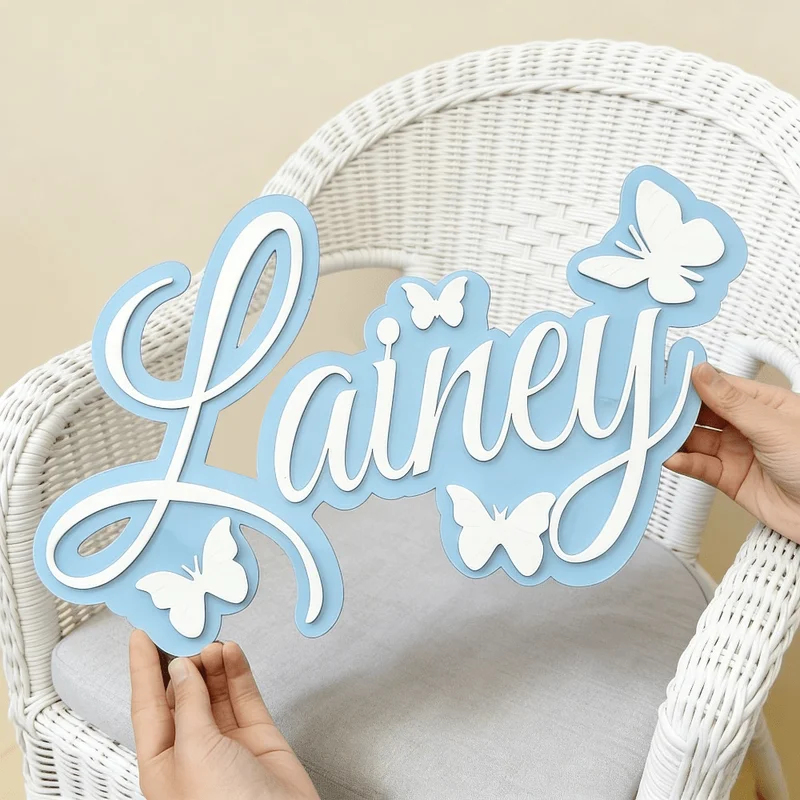 Personalized Baby Name Plaque, - Baby Nursery Kids review and price