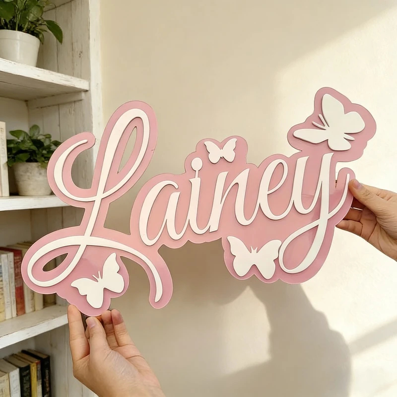 Personalized Baby Name Plaque, - Baby Nursery Kids review and price