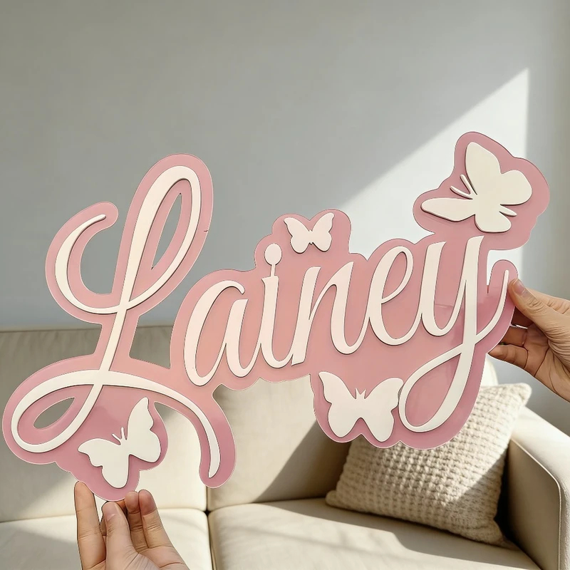 Personalized Baby Name Plaque, - Baby Nursery Kids review and price