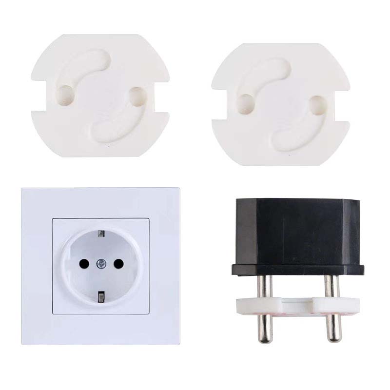 10Pcs EU Power Socket Electric - Outlet Cover Childproof review and price