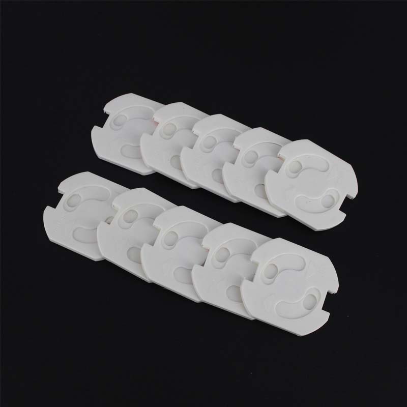 10Pcs EU Power Socket Electric - Outlet Cover Childproof review and price