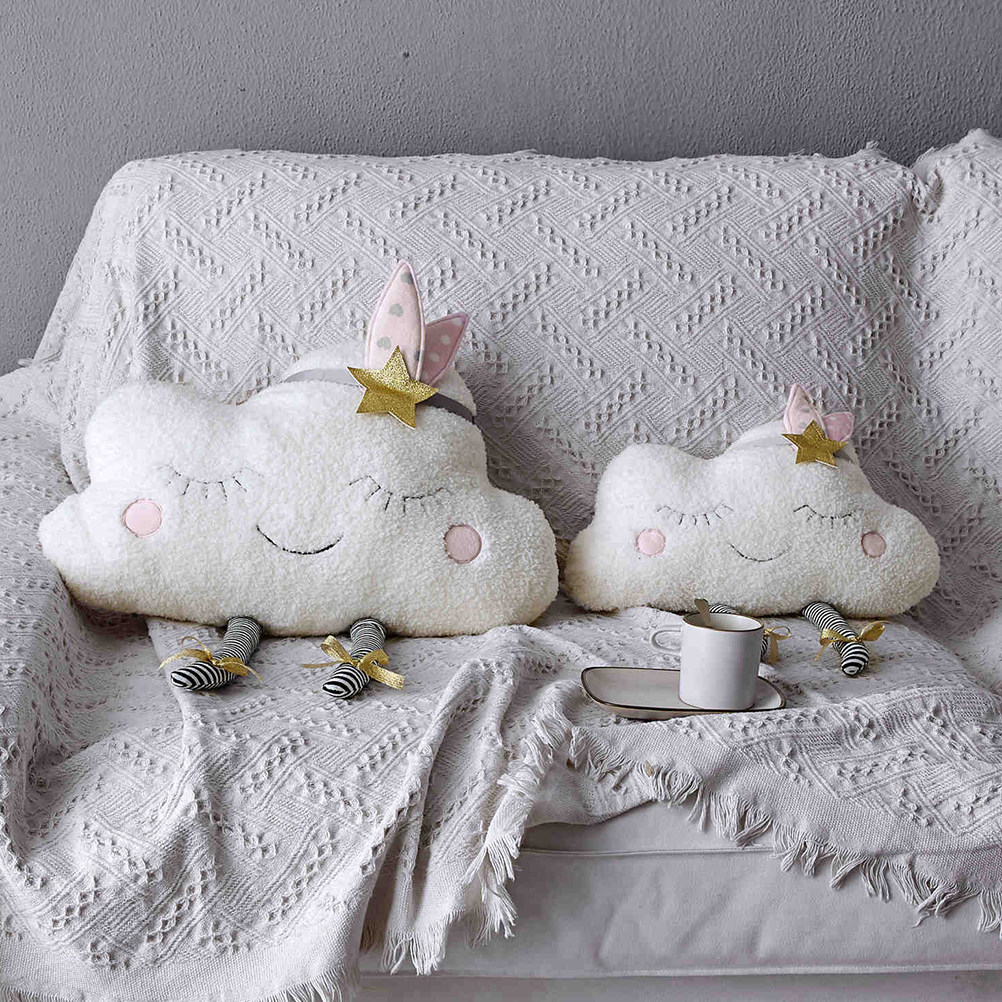 Smile Cloud Throw Pillow Soft  - Baby Nursery Pillow review and price