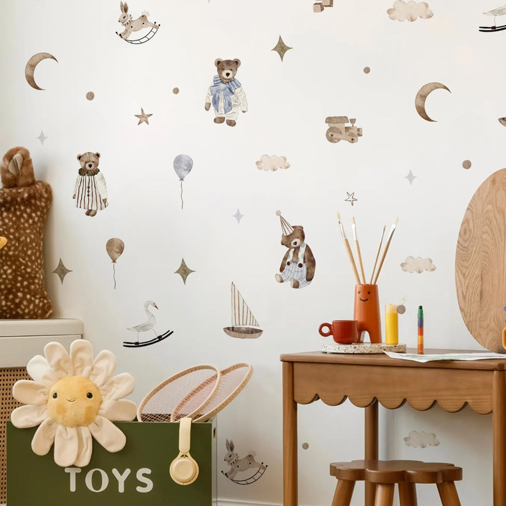Boho Wall Stickers Vintage Cut - Baby Nursery Vintage Decor review and price