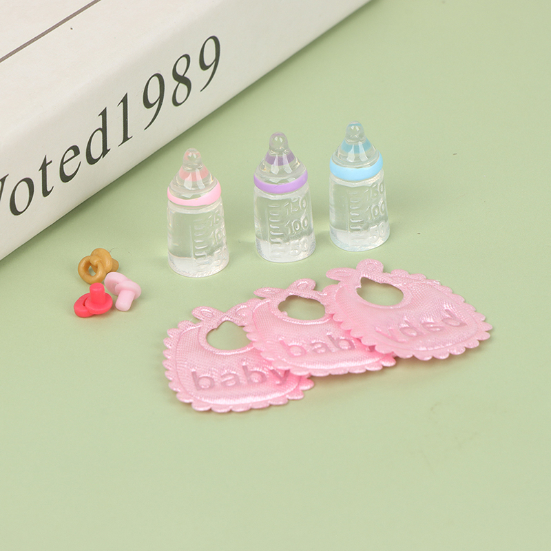 3PCS 1:12 Dolls House Miniatur - Baby Nursery Kit review and price