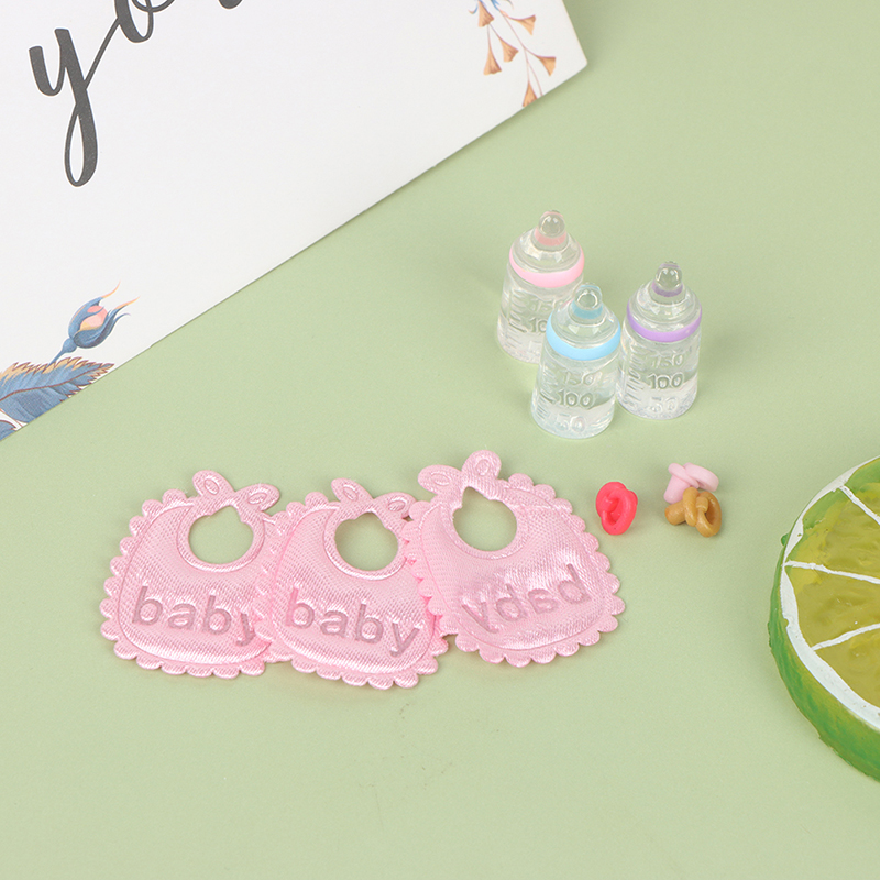 3PCS 1:12 Dolls House Miniatur - Baby Nursery Kit review and price