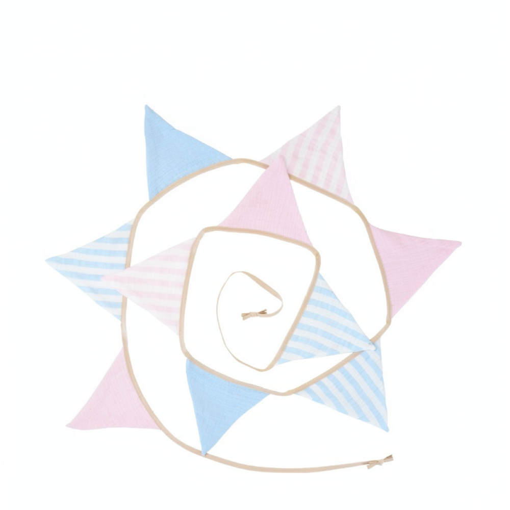 Cotton Crepe Bunting Flag For  - Baby Nursery Bunting review and price