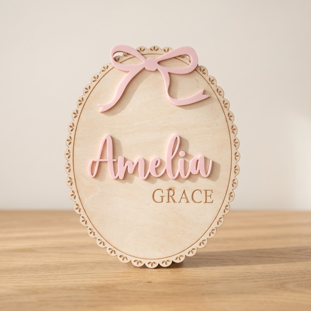 1Pc Custom Bow Lace Edge Baby  - Baby Nursery Things review and price