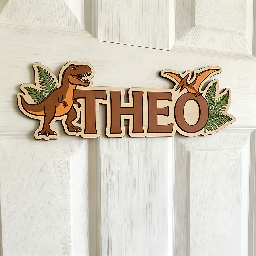Personalized Dinosaur Name Sig - Baby Nursery Kids review and price