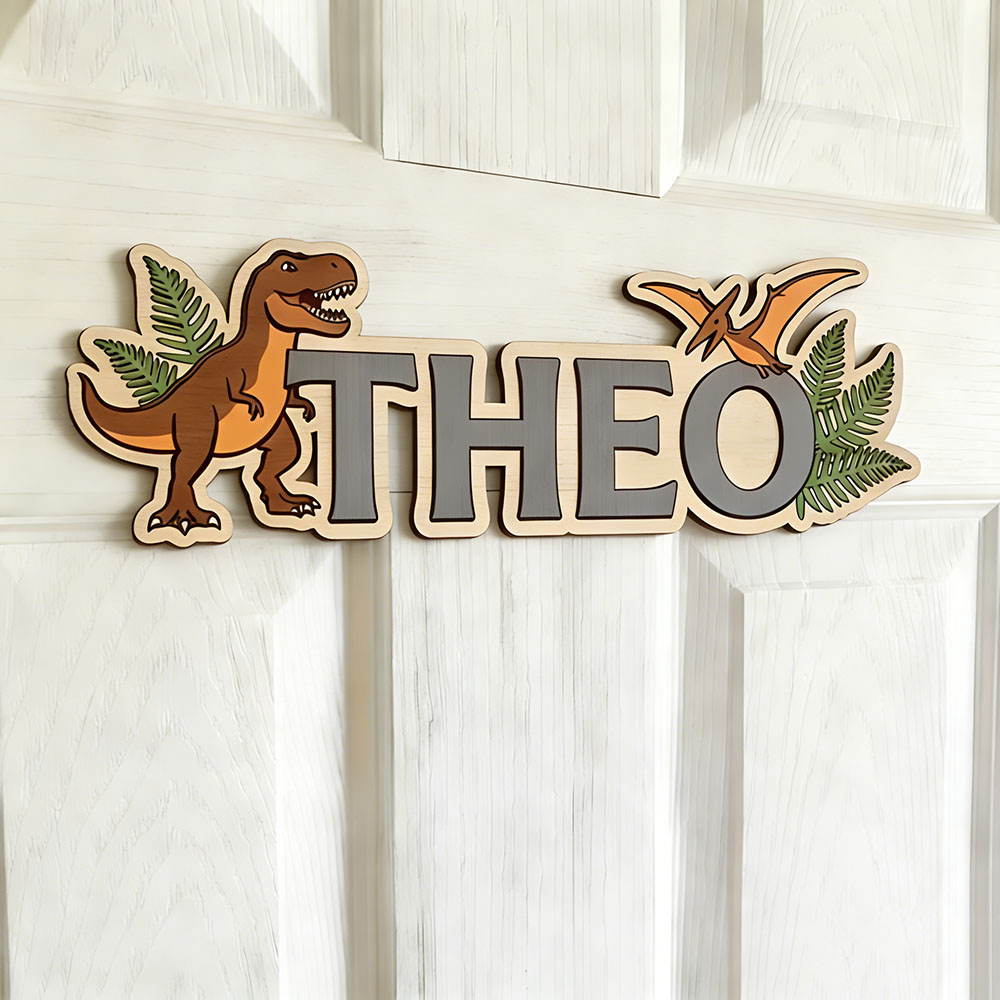 Personalized Dinosaur Name Sig - Baby Nursery Kids review and price