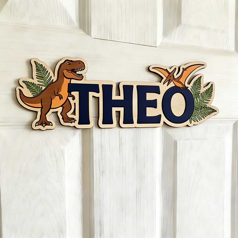 Personalized Dinosaur Name Sig - Baby Nursery Kids review and price