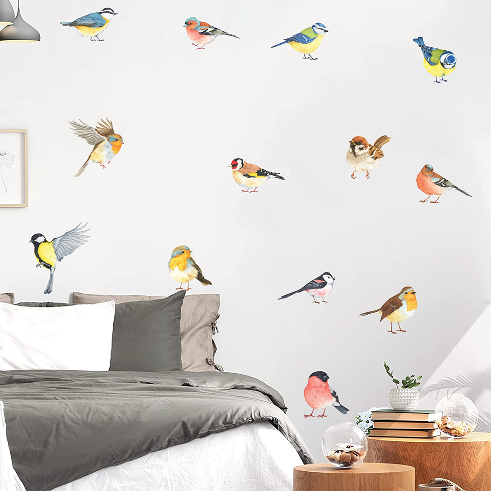 13pcs Little Birds Wall Sticke - Baby Nursery Package review and price