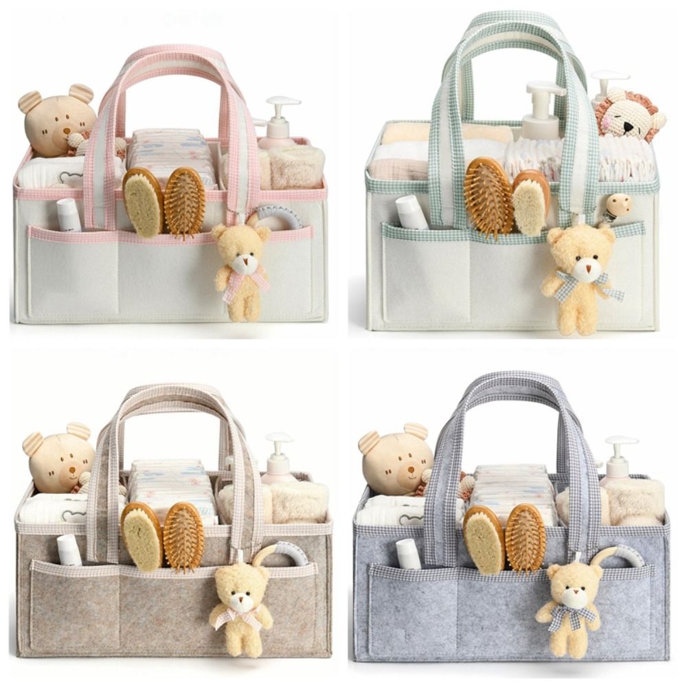 Felt Baby Diaper Caddy Organiz - Baby Nursery Essentials review and price