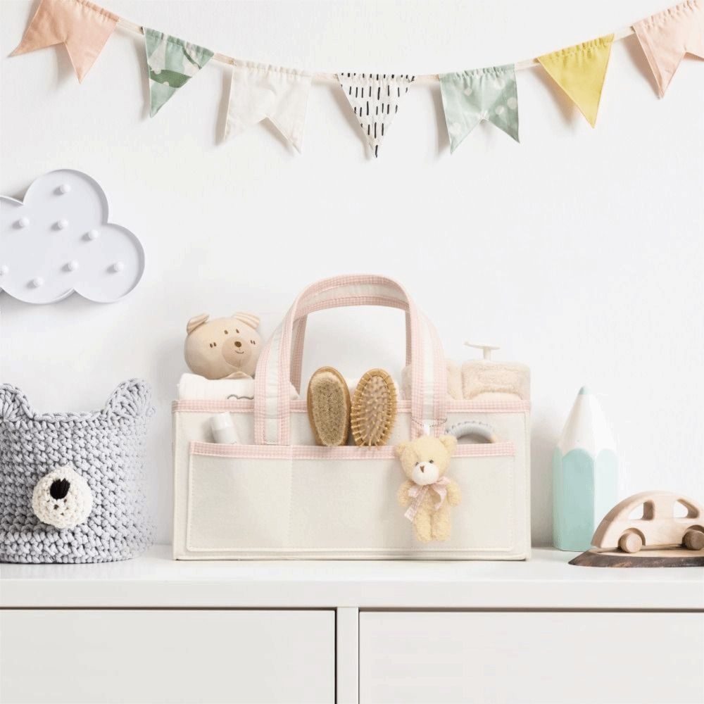 Felt Baby Diaper Caddy Organiz - Baby Nursery Essentials review and price