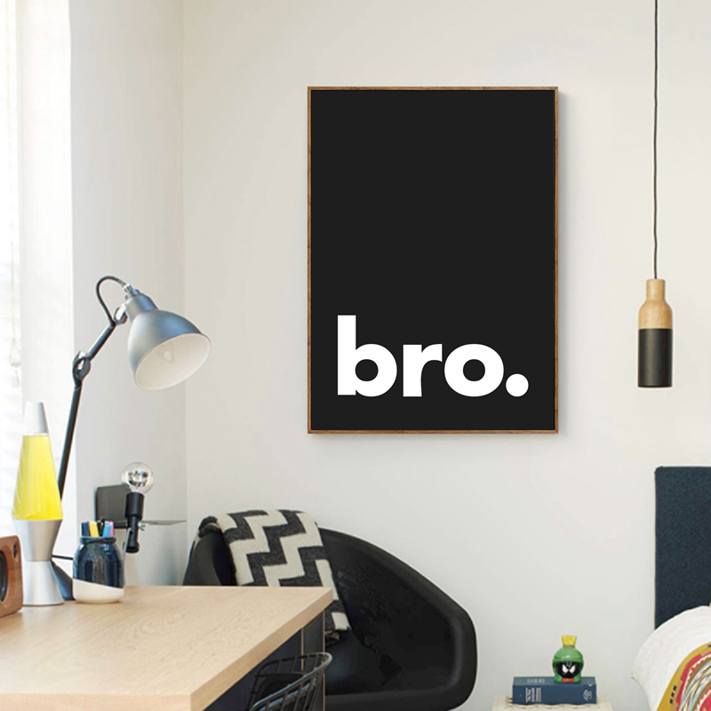 Bro. Print Minimalist Typograp - Baby Nursery Quotes review and price