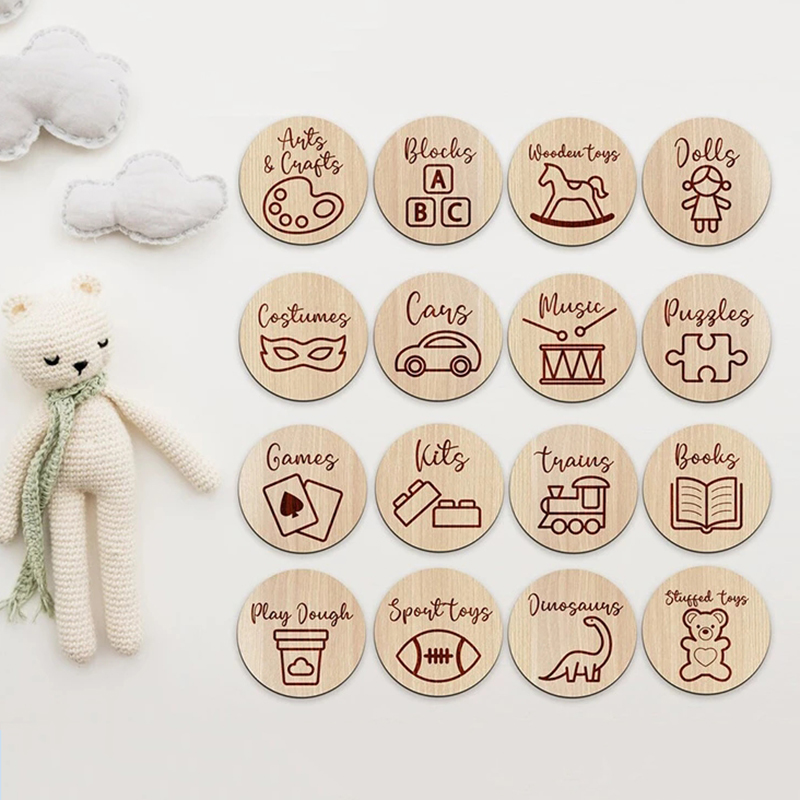 Wooden Storage Tags Nursery De - Baby Nursery Things review and price