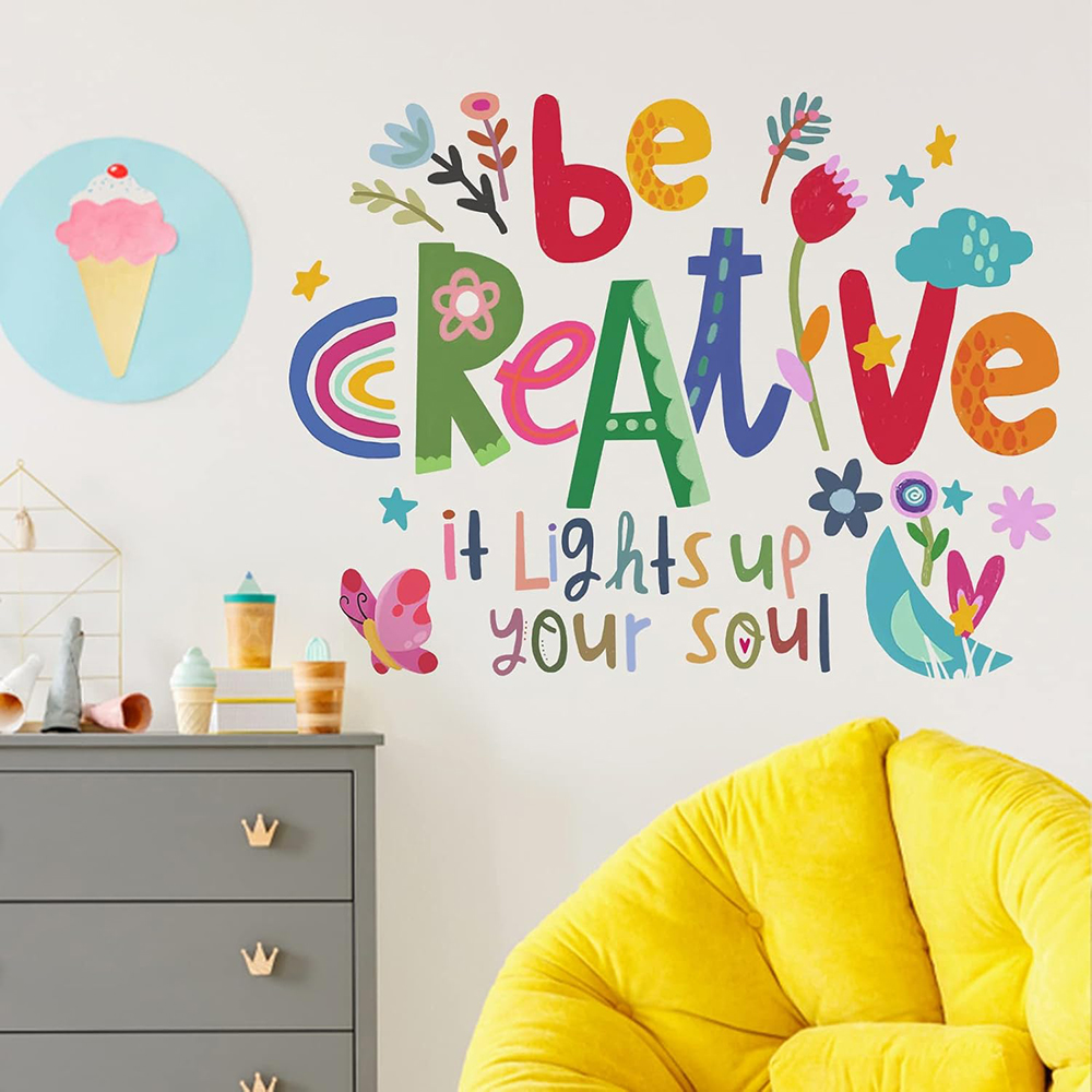 Be Creative Inspirational Quot - Baby Nursery Quotes review and price