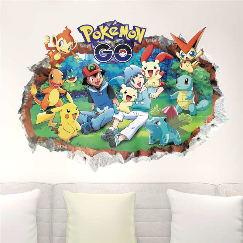 Cartoon Pokémon Pikachu Wall S - Baby Nursery Vinyl review and price