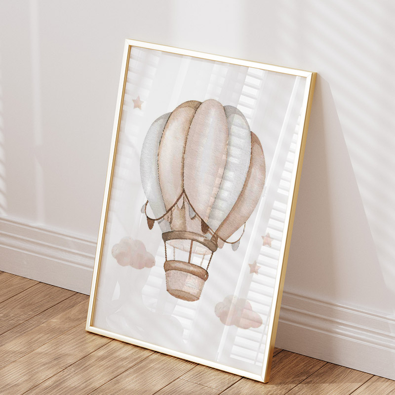 Cute Elephant Hot Balloon Moon - Baby Nursery Kids review and price