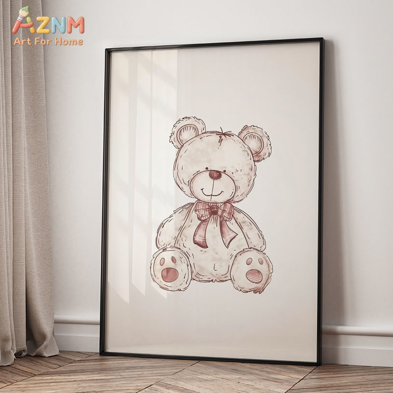 AZNM Vintage Baby Toy Canvas W - Baby Nursery Vintage Decor review and price
