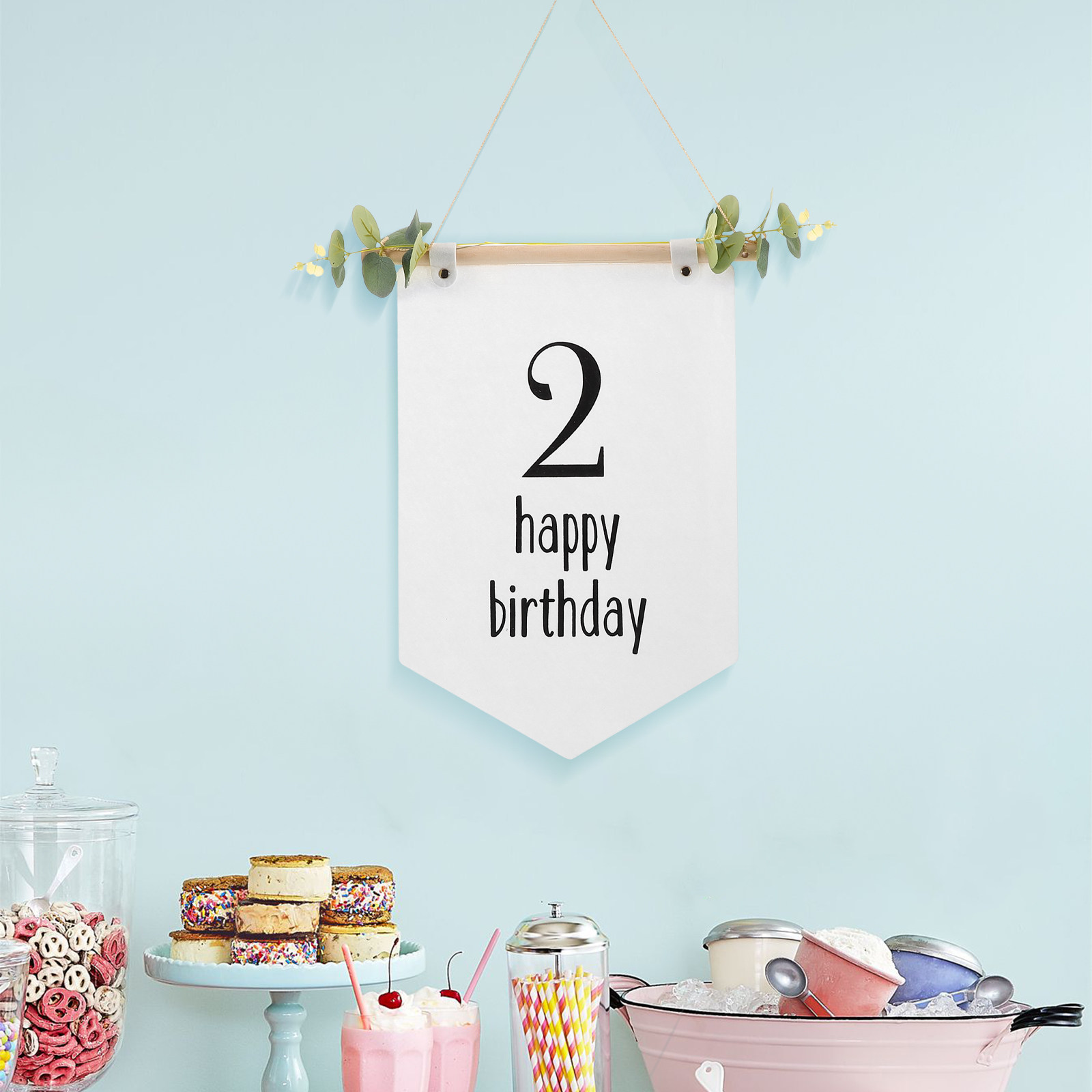 Felt Birthday Banner Decoratio - Baby Nursery Bunting review and price