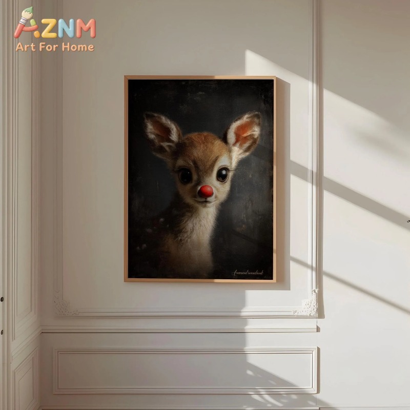 Unframed Canvas Wall Art Cute  - Baby Nursery Vintage Decor review and price