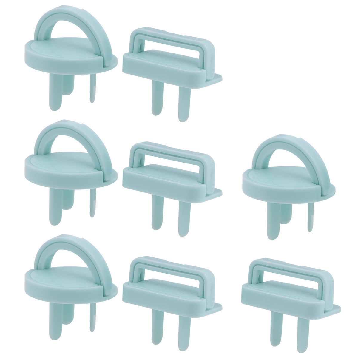 8Pcs Child Safety Power Socket - Outlet Cover Childproof review and price