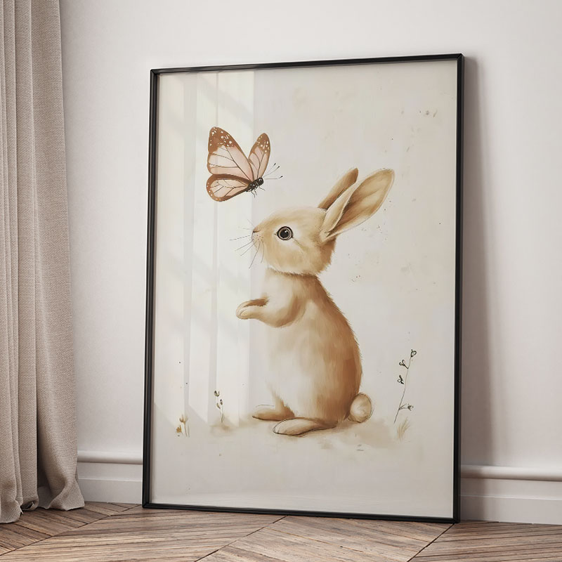 Bear Rabbit Fox Deer Squirrel  - Baby Nursery Kids review and price