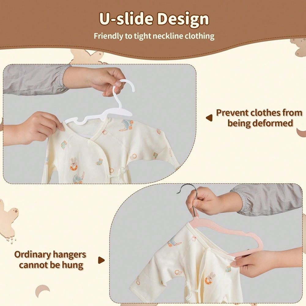 70 100 Pack Kids Hangers Plast - Baby Nursery Kids review and price