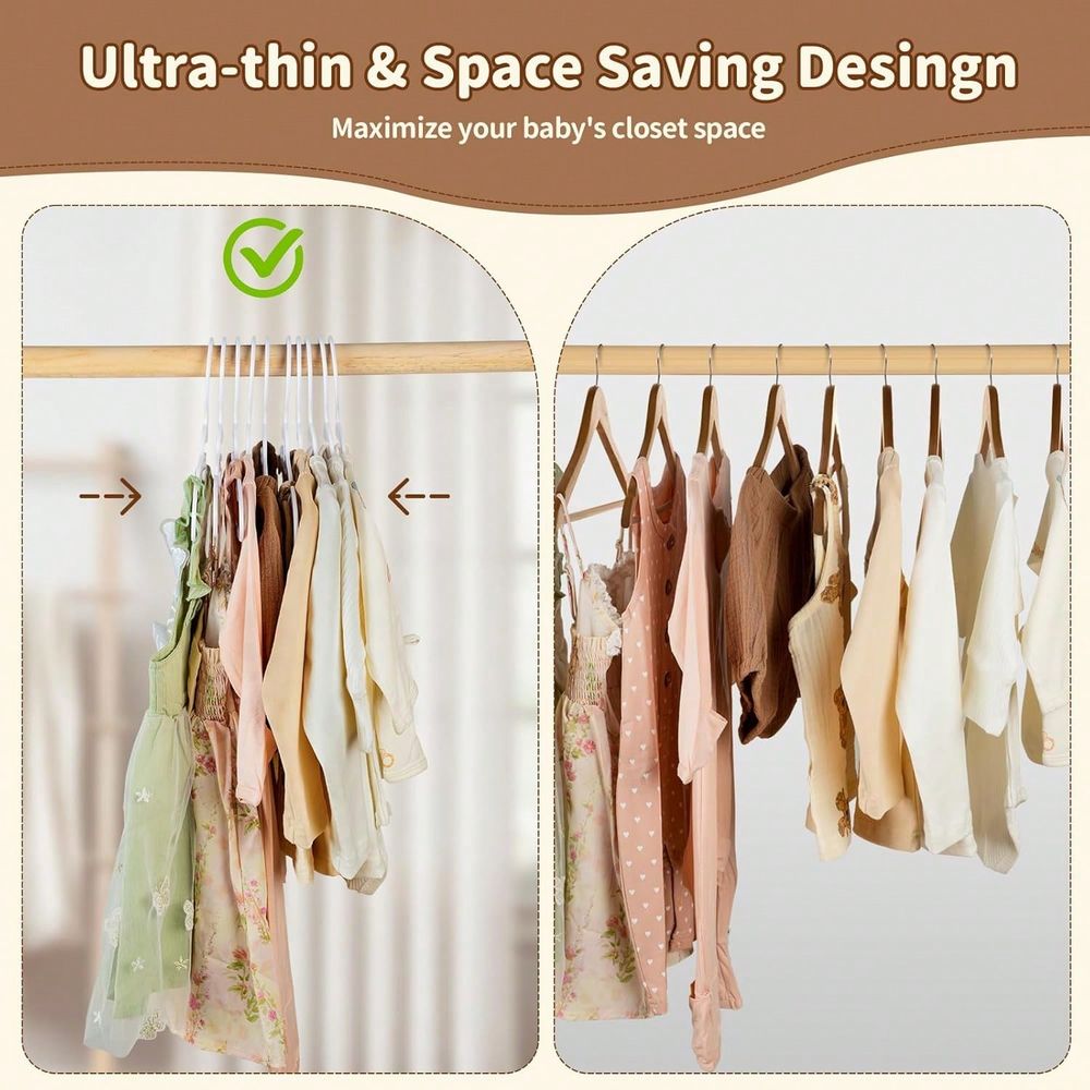 70 100 Pack Kids Hangers Plast - Baby Nursery Kids review and price