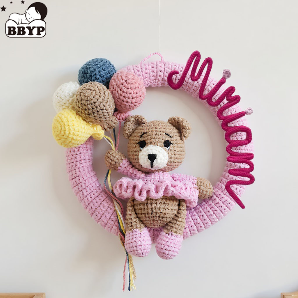 Personalized Crochet Name Wrea - Baby Nursery Things review and price