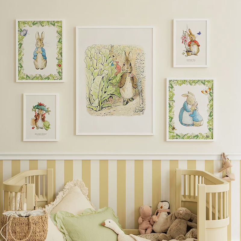 1PC frameless decorative art p - Baby Nursery Vintage Decor review and price
